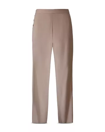 BCBGeneration Button Trim Tapered Pants | Bloomingdale's sand