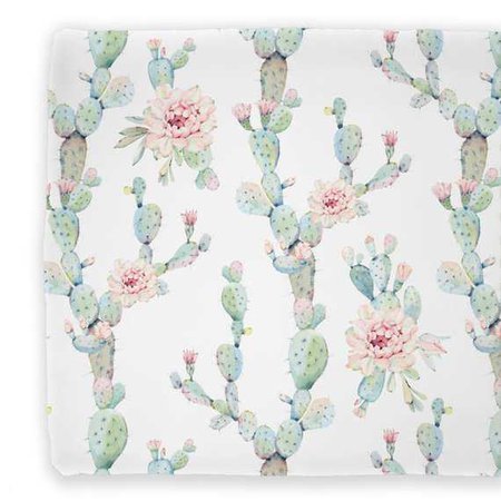 Cactus Floral Cactus Blooms Baby Girl Changing Pad Cover