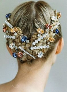 Star hair clips by Lelet NY