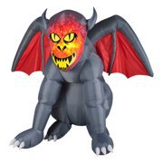 Gemmy Airblown Projection Fire And Ice Gruesome Gargoyle Inflatable - Walmart.com
