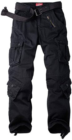 Amazon.com: Women's Tactical Pants, Casual Cargo Work Pants Military Army Combat Trousers 8 Pockets,Black Hawk camo,32(US 12): Clothing