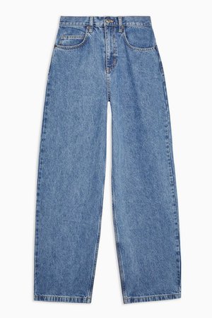Mid Blue Baggy Jeans | Topshop