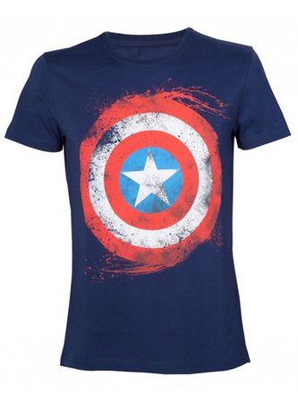 Captain America Shield t-shirt for true fans | Funidelia