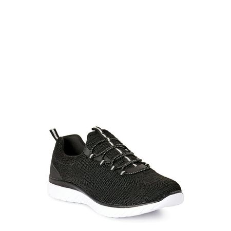 Black Tennis Shoes (Walmart)