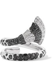 de GRISOGONO | Ventaglio 18-karat white gold diamond bracelet | NET-A-PORTER.COM