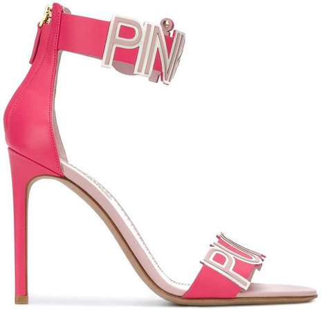 Pink Is Punk sandals