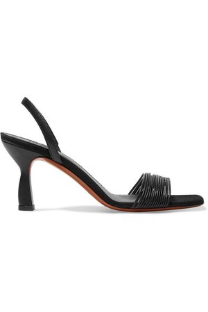 Neous | Dilema leather slingback sandals | NET-A-PORTER.COM