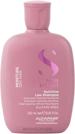 Alfaparf Semi Di Lino Nutritive Low Shampoo - Θρεπτικό σαμπουάν μαλλιών χωρίς θειϊκά άλατα | Makeup.gr