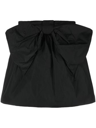 RED Valentino bow-detail Taffeta Mini Skirt - Farfetch
