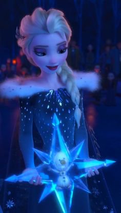 Elsa in her nightgown | Disney princess pictures, Elsa, All disney movies