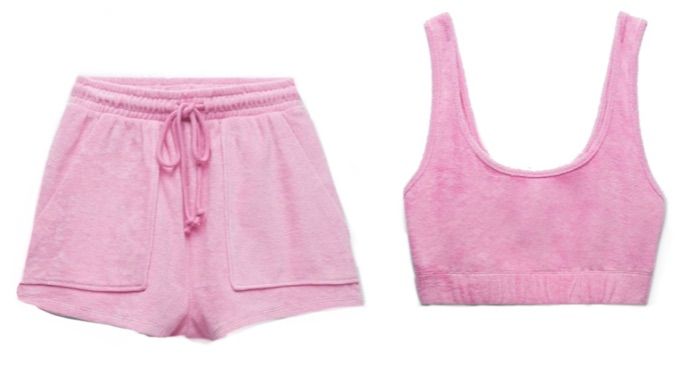 pink Zara set