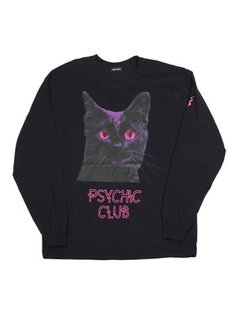 【MILKBOY】 PSYCHIC CAT LS TEE (Tops / T-shirts) | MILK (Milk) mail order | Fashion Walker