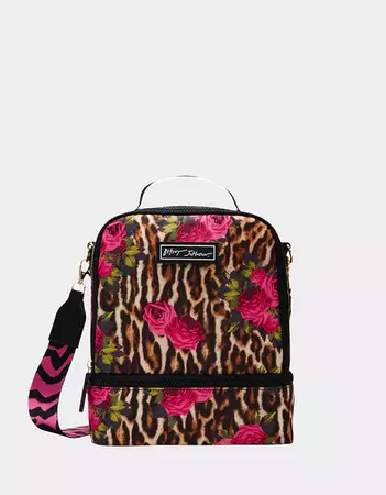 LEOPARD LOVER 2 COMPARTMENT LUNCH BAG LEOPARD | Lunch Bags – Betsey Johnson