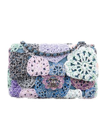 Chanel 2016 Multicolor Crochet-Work Flap Bag - Handbags - CHA162547 | The RealReal
