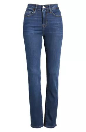 FRAME Le High Straight Leg Long Jeans | Nordstrom