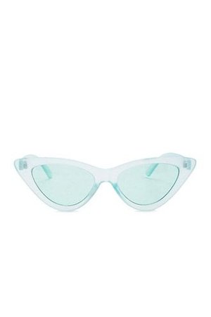 Forever 21 sunglasses in baby blue