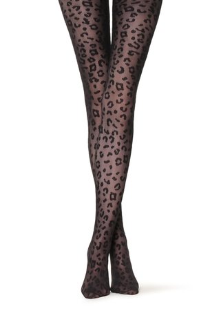 Animal-patterned tights - Calzedonia