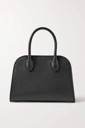 Margaux 7.5 Leather Tote - Black