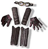 Amazon.com: CG Costume Men's Quidditch Pad Leg Arm Guard Gloves Cosplay Costume: Clothing