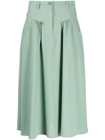 Shop green See by Chloé mid-length skirt with Express Delivery - Farfetch