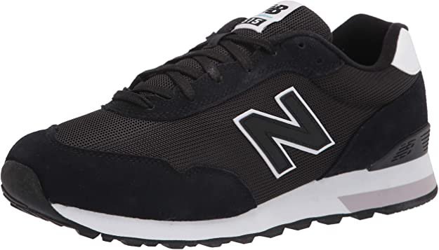 Amazon.com | New Balance Women's 515 V3 Sneaker, Black/Nb White, 8 | Road Running
