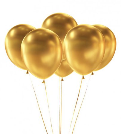 Golden balloons Stock Photos, Royalty Free Golden balloons Images | Depositphotos®