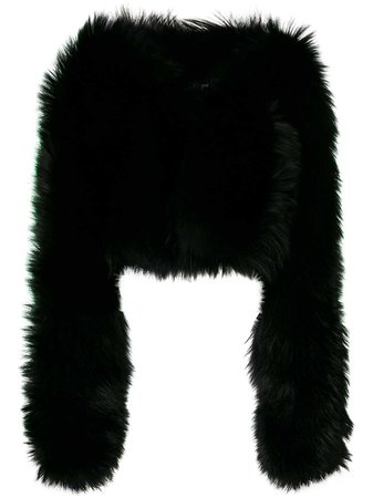 Dsquared2 Fox Fur Jacket - Farfetch
