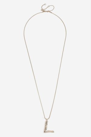 **L Initial Chunky Necklace | Topshop