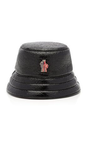 Fleece-Lined Vinyl Bucket Hat By Moncler Grenoble | Moda Operandi