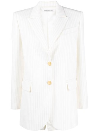 Alessandra Rich Striped Tailored Blazer - Farfetch