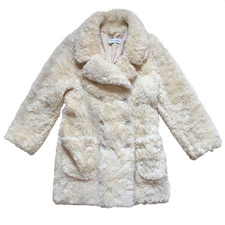 1990’s faux fur, teddy coat • Brand: Miss Selfridge... - Depop