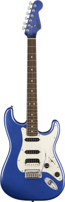 Fender Contemporary Stratocaster® HSS, Dipason Laurel, Blue, Electric Guitar