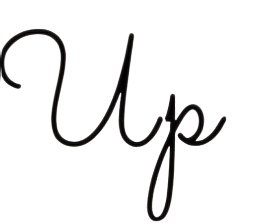 UP Word Text PNG: KlosetKouture