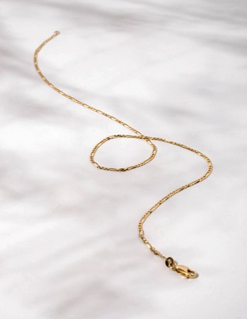 Leigh Figaro Chain in Gold – Cadette Jewelry