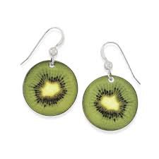 kiwi earrings - Google Search