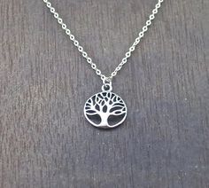 Small Tree of Life Neckleace