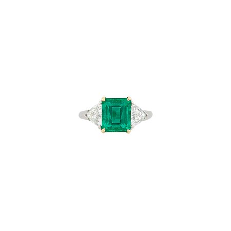 Platinum, Gold, Emerald and Diamond Ring, Bulgari for Sale at Auction on Thu, 04/18/2019 - 07:00 - Important Jewelry | Doyle Auction House