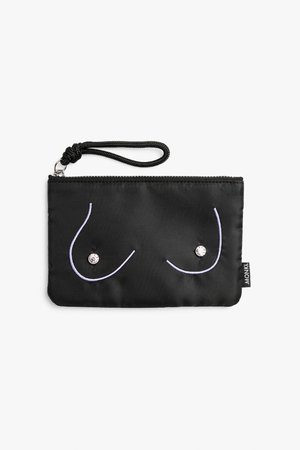 Zip purse - Boobilicious - Wallets - Monki WW