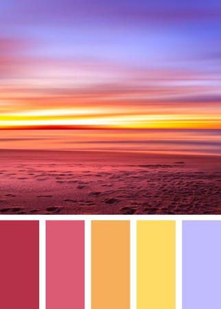sunrise palette