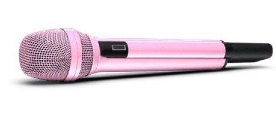 pink mic