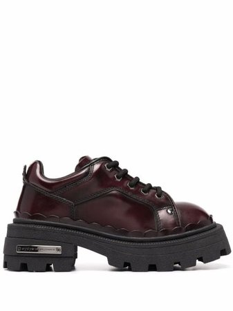 Eytys lace-up Chunky Leather Shoes - Farfetch