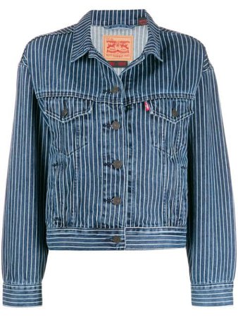 Levi's Jaqueta Jeans Listrada - Farfetch