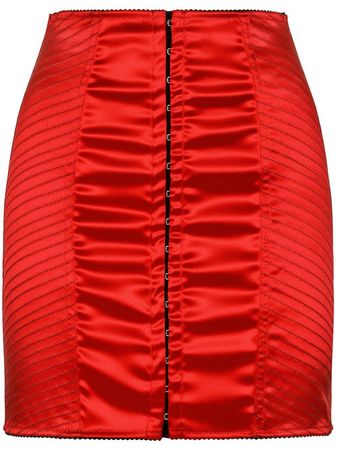 Dolce & Gabbana corset-style mini skirt