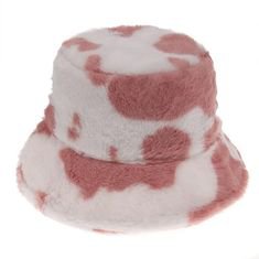 pink cow bucket hat