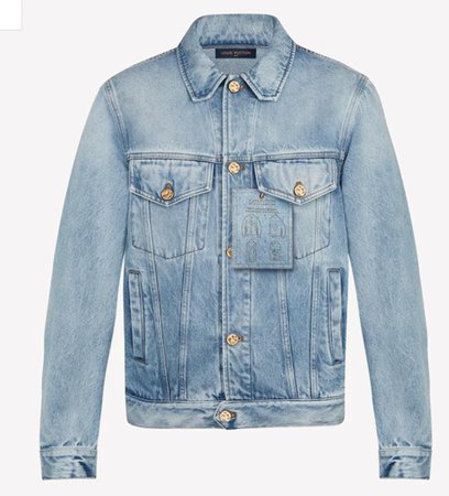 Louis Vuitton staples edition dna denim jacket