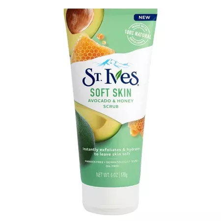 St. Ives Avocado And Honey Scrub Facial Cleanser - 6oz : Target