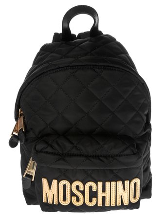 Moschino Medium Quilted Backpack