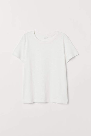 Slub Jersey T-shirt - White