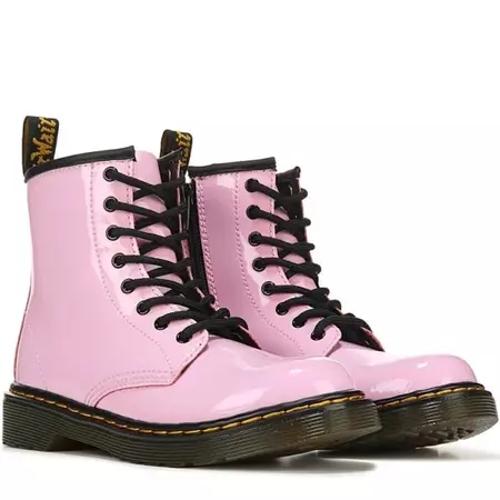 Dr. Martens Kids' 1460 Combat Boot Little Kid Boots (Pink Patent) - Size 2.0 M | Google Shopping