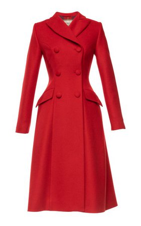 Lawrence Double-Breasted Wool-Cashmere Coat